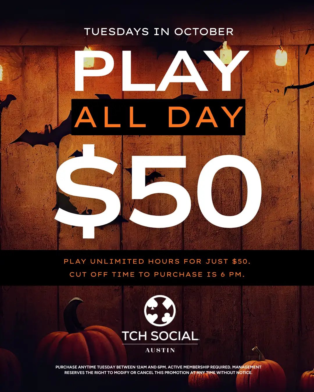$50 Play All Day