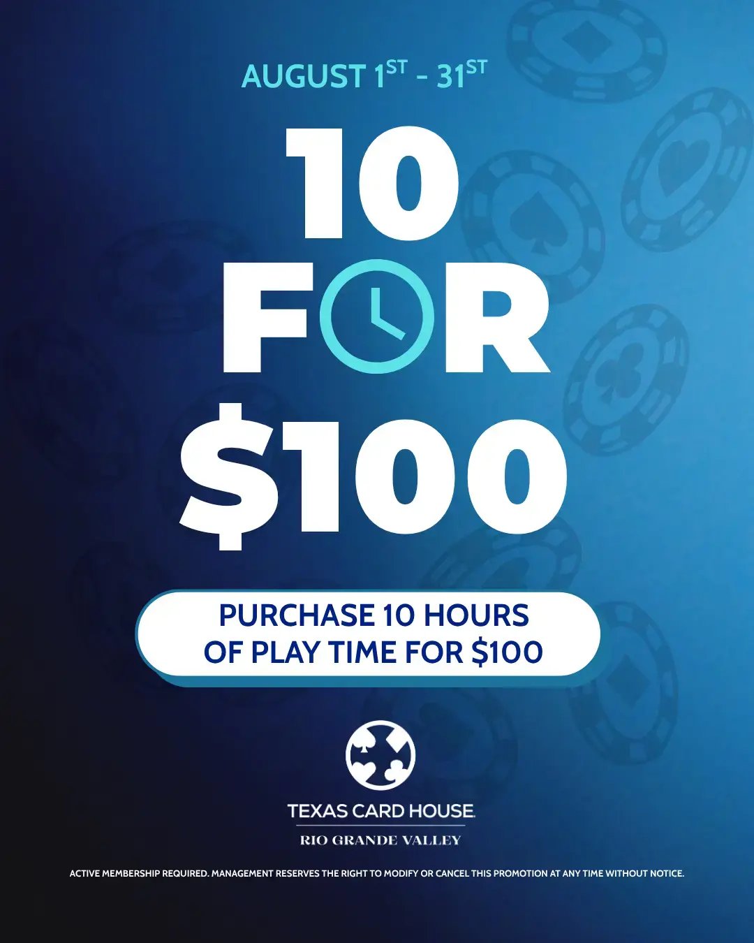 10 for 100