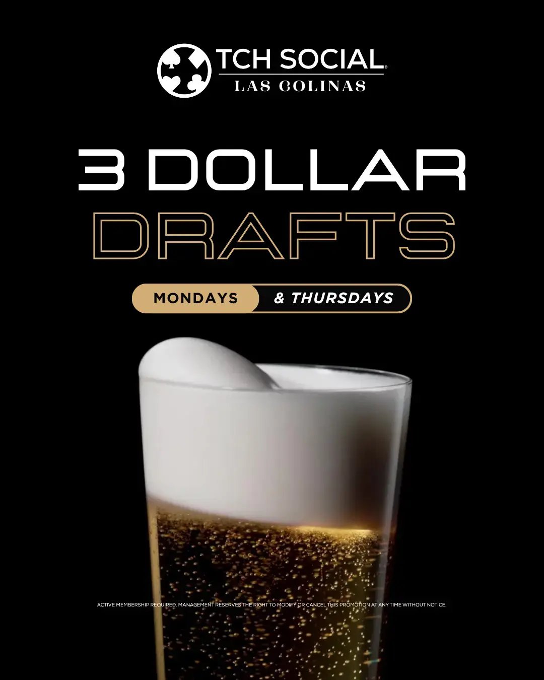 3 DOLLAR DRAFTS
