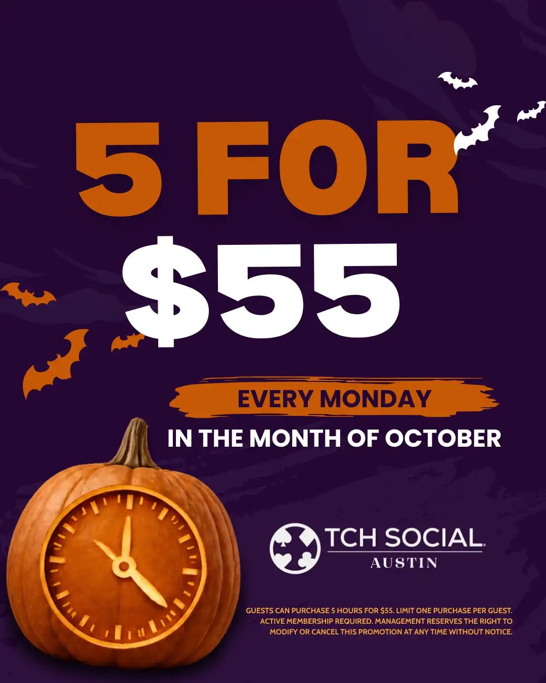5 for $55