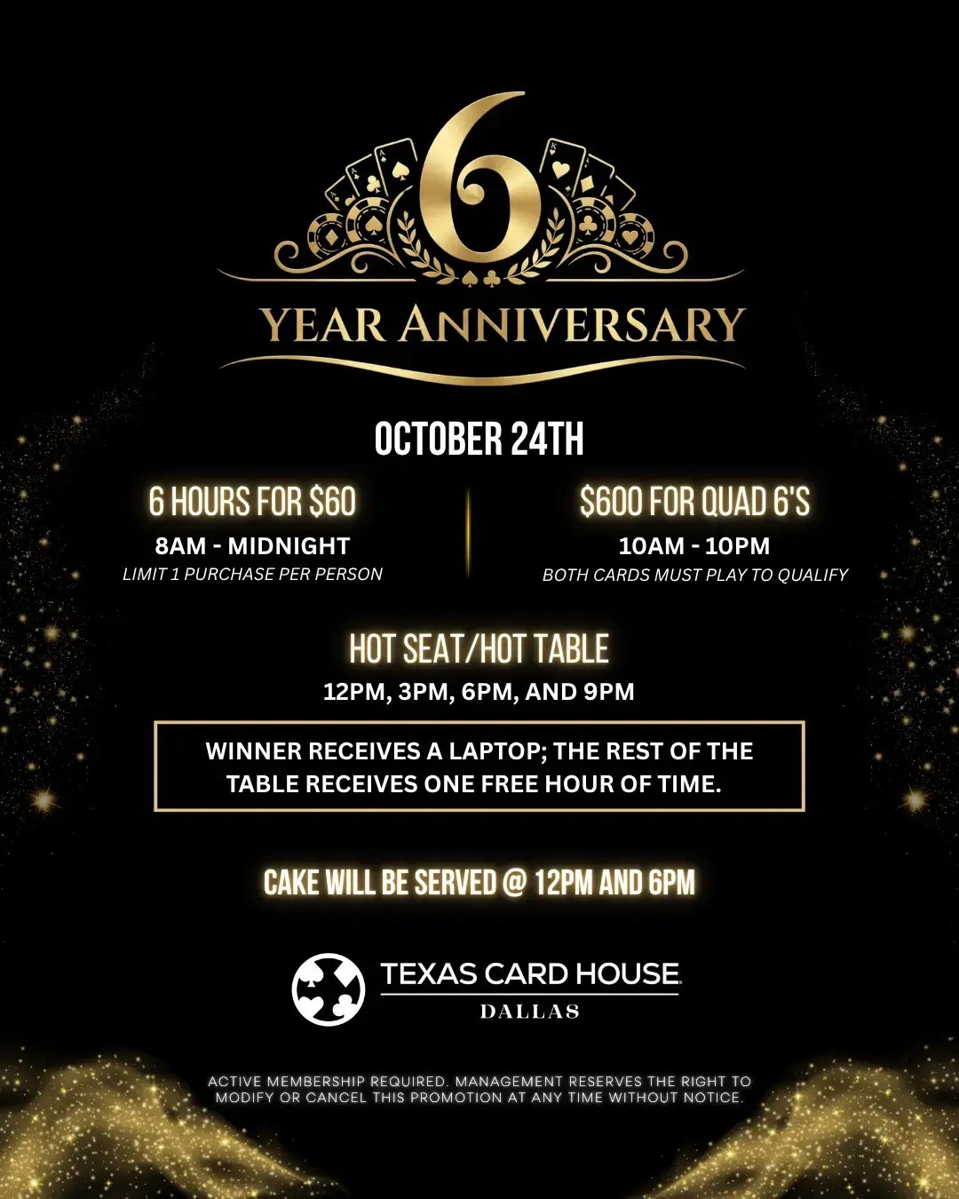 6 Year Anniversary