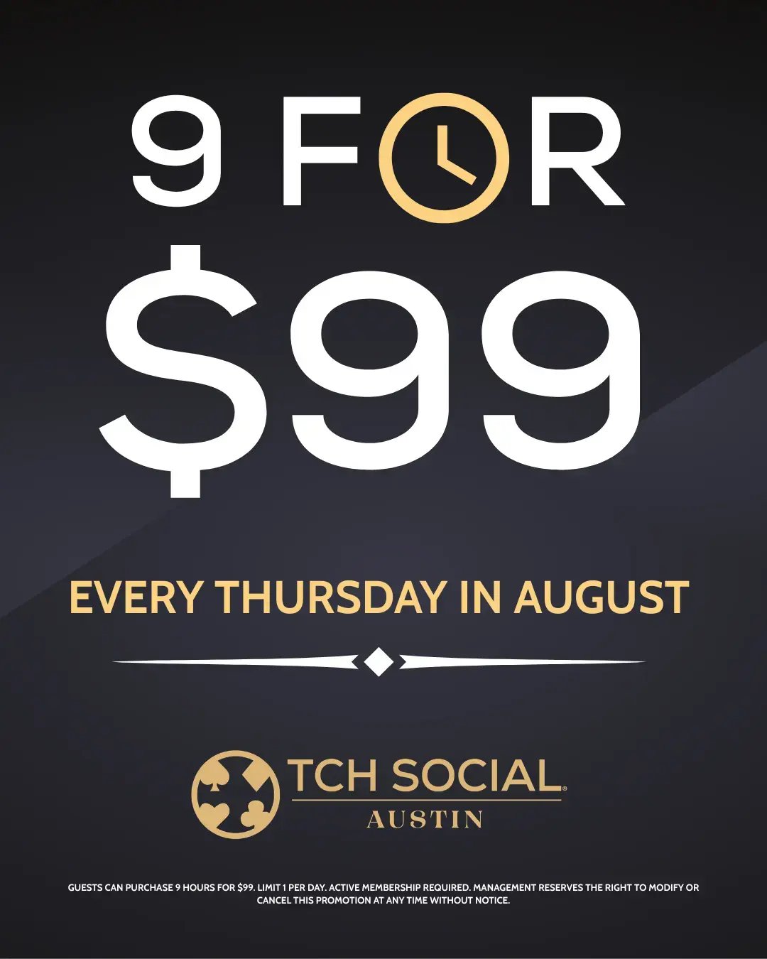 9 for $99