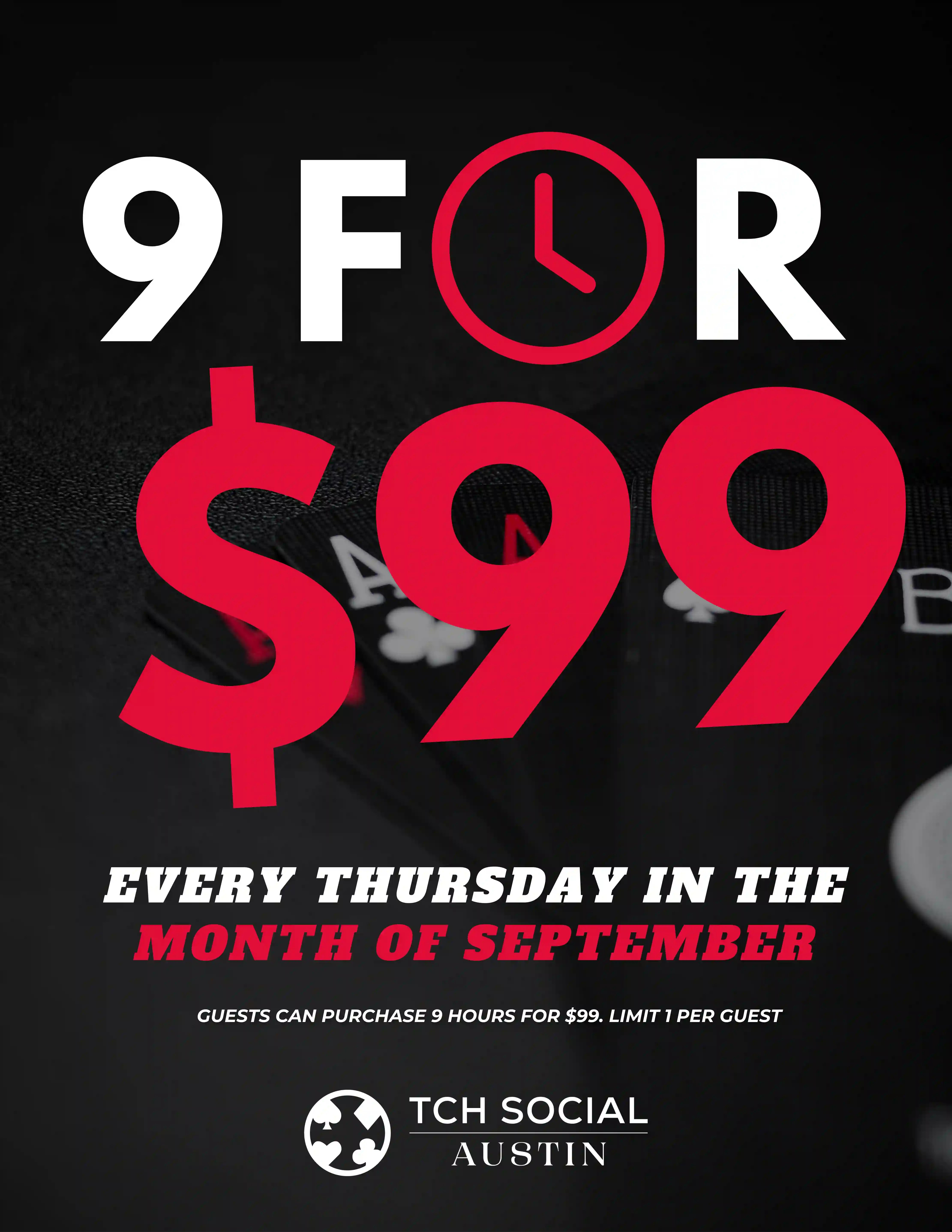 Austin 9 for $99
