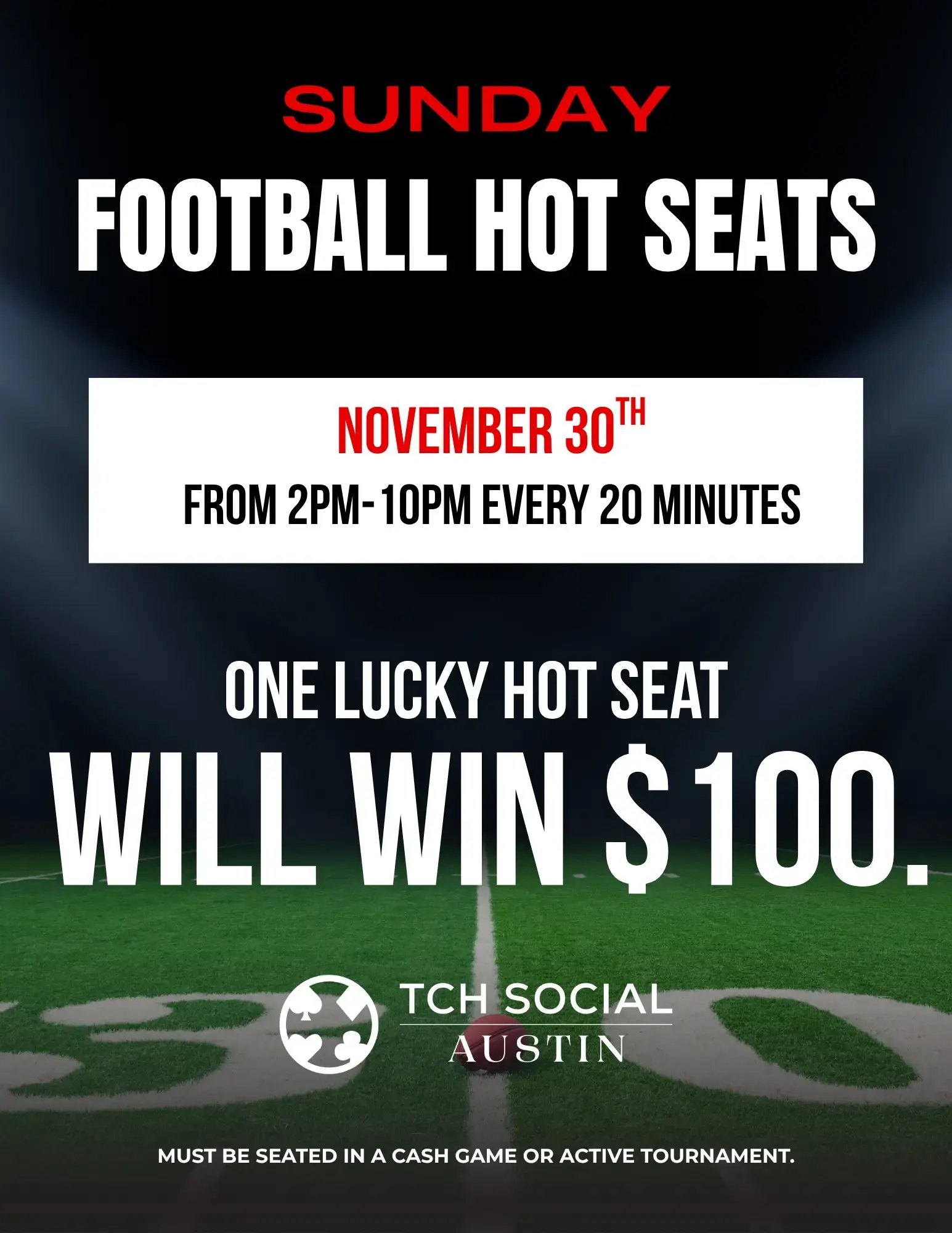 Austin's Sunday Football Hot Seats