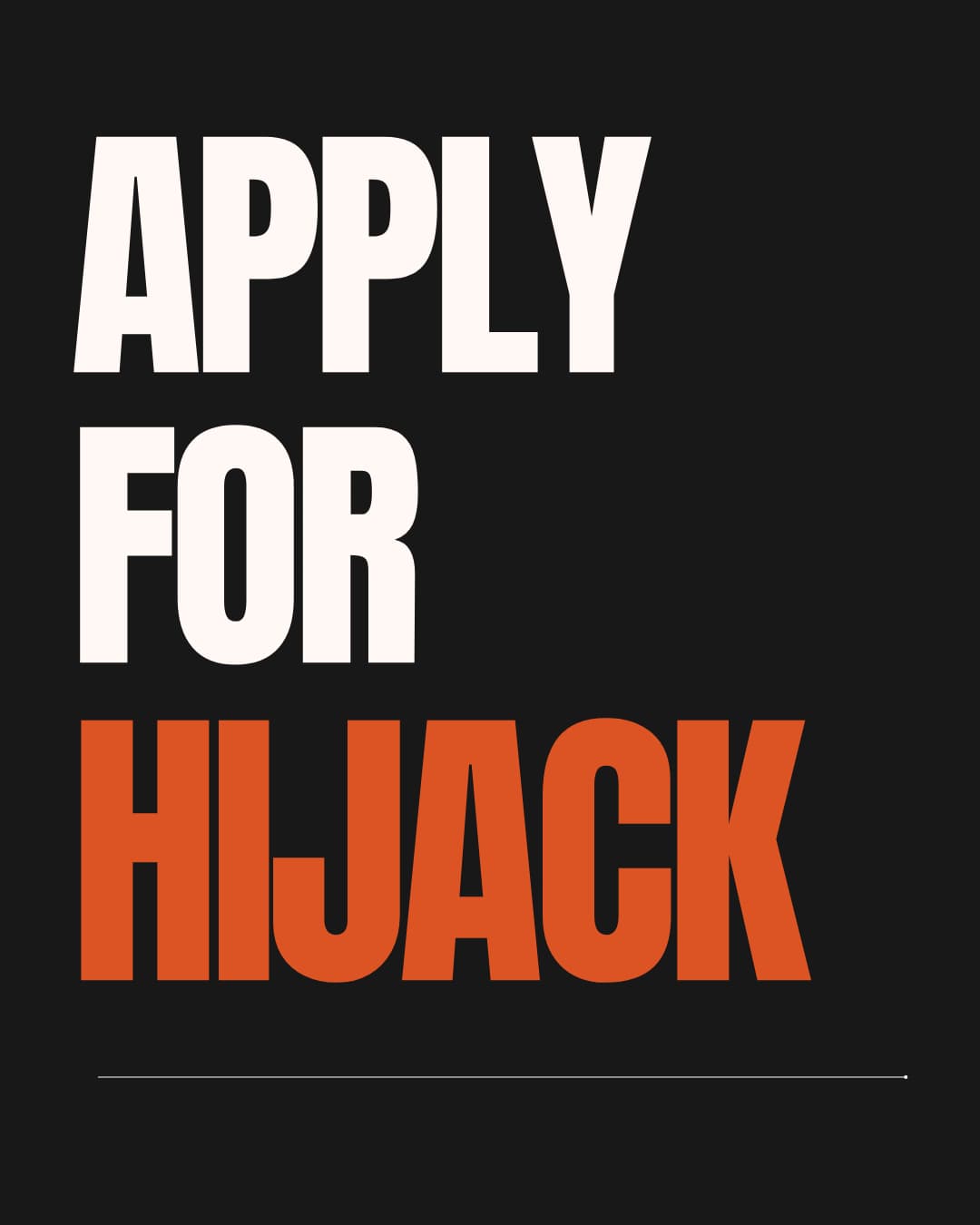 Apply for Hijack Poker Roles
