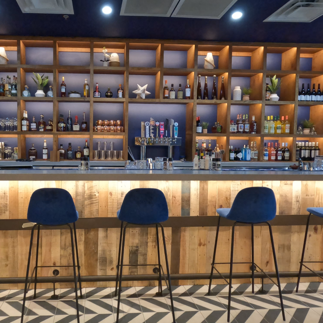 Bar area at TCH Social Las Colinas