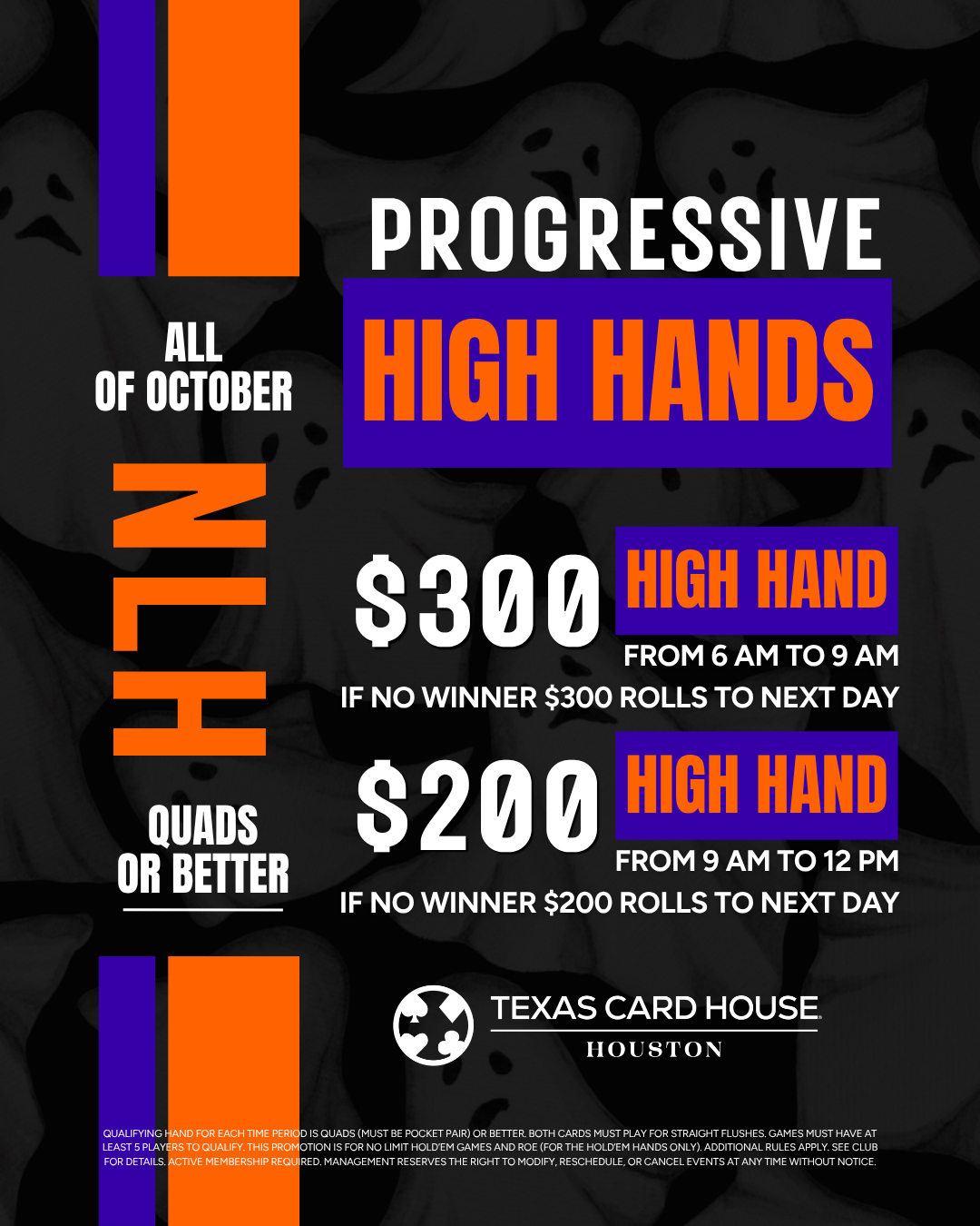 NLH Progressive High Hands