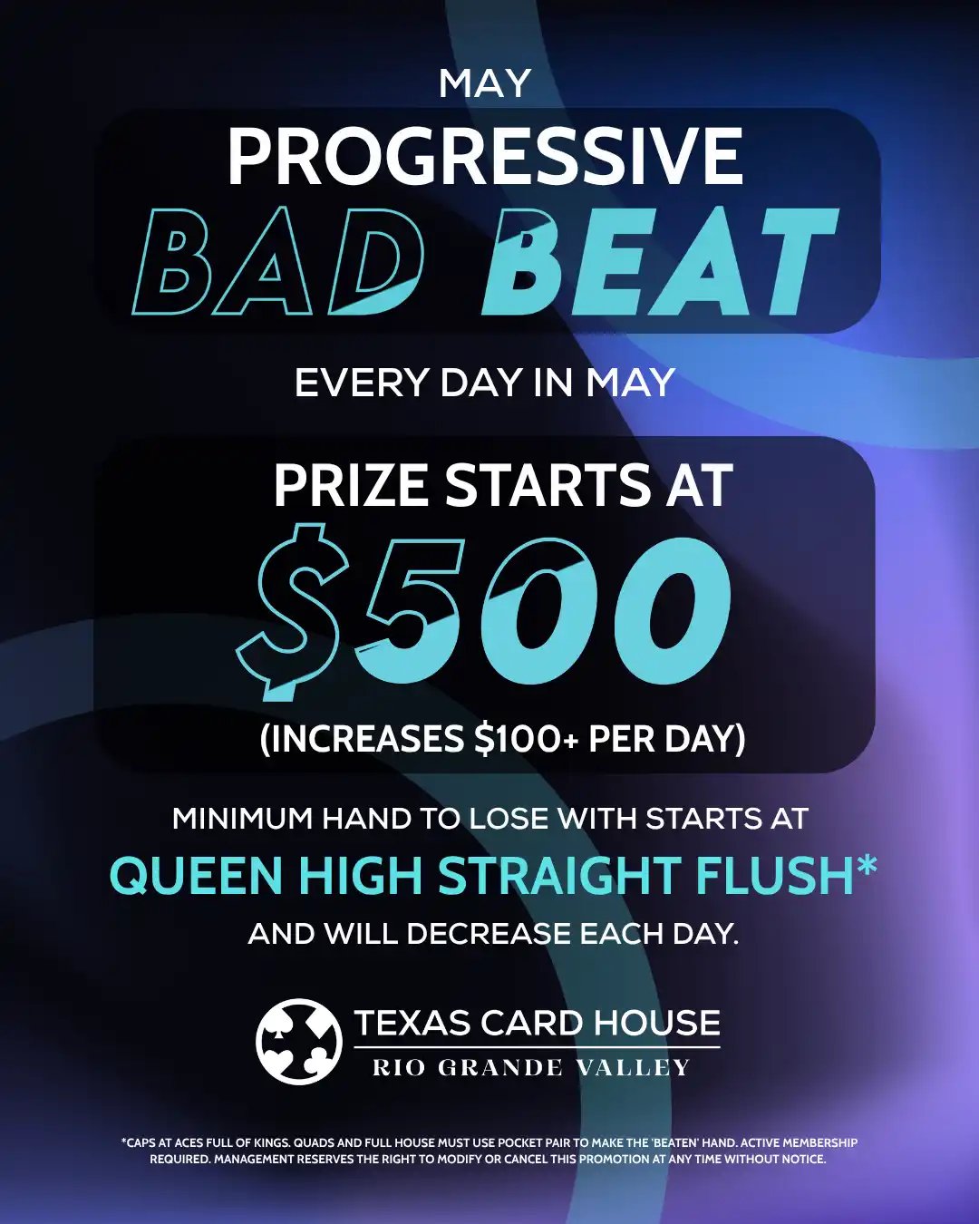 Progressive Bad Beat