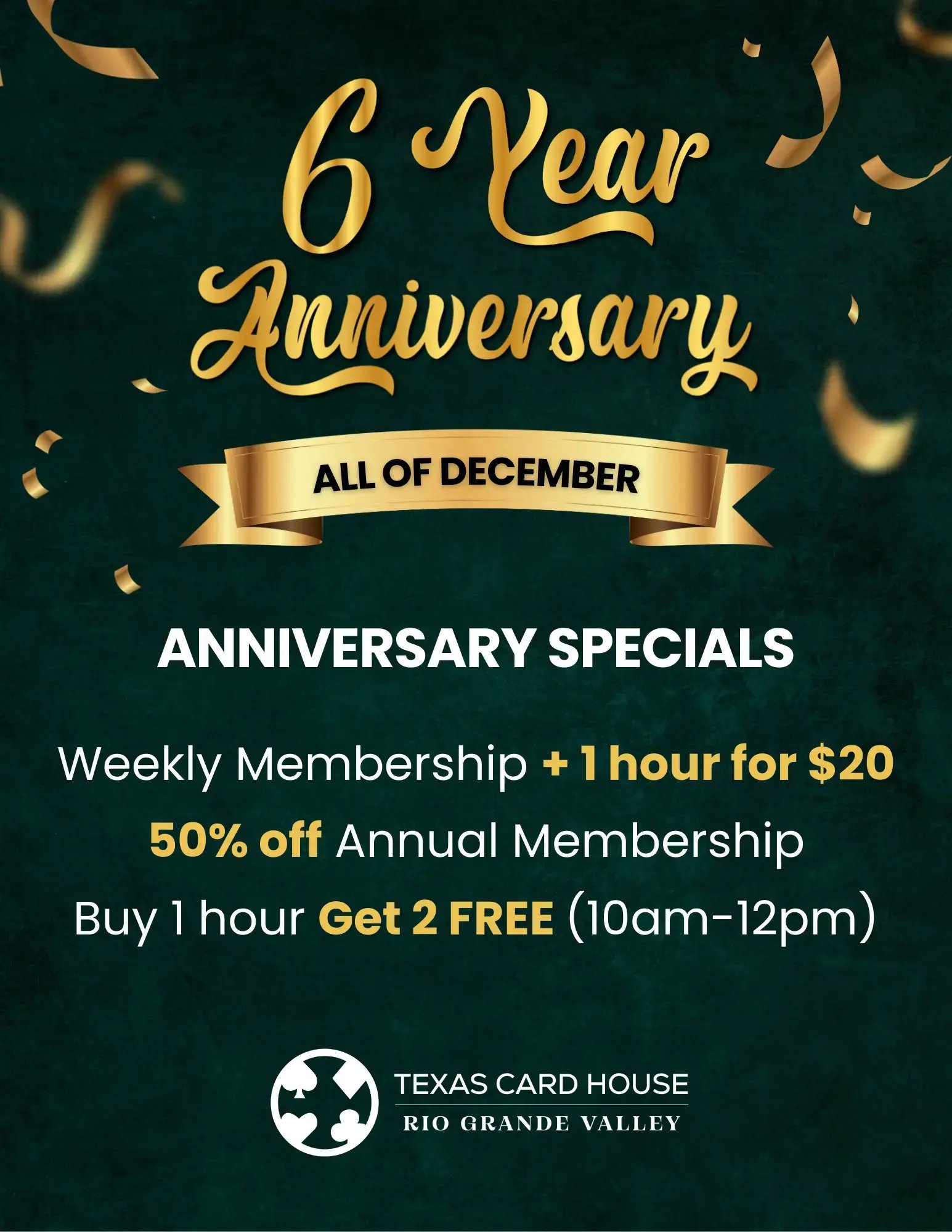 Anniversary Specials