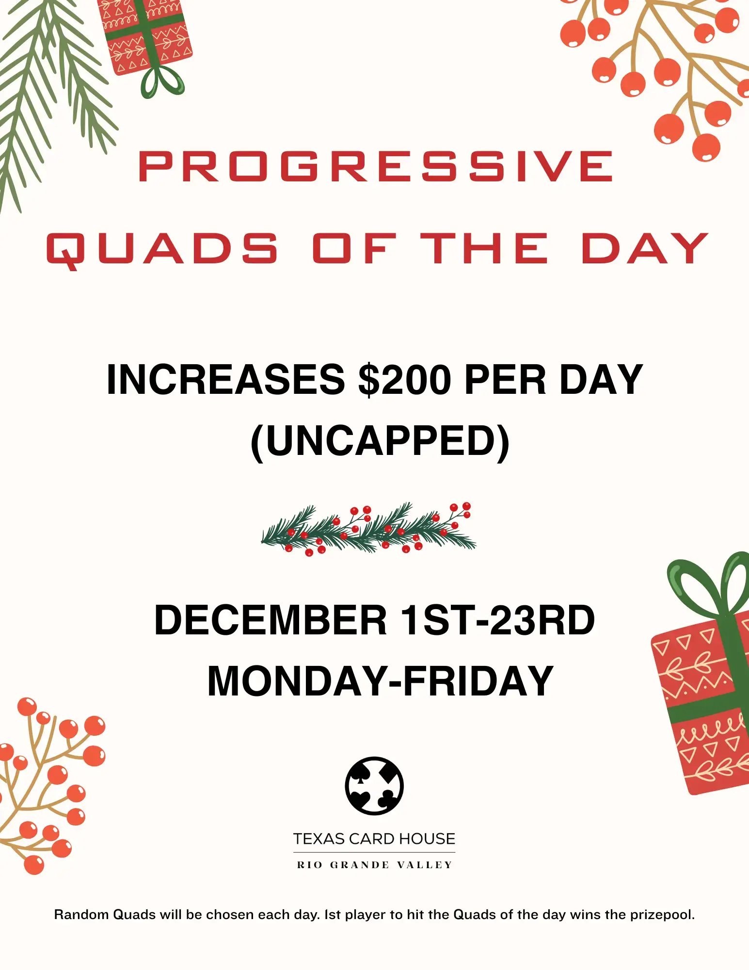 Progressive Quads of the day