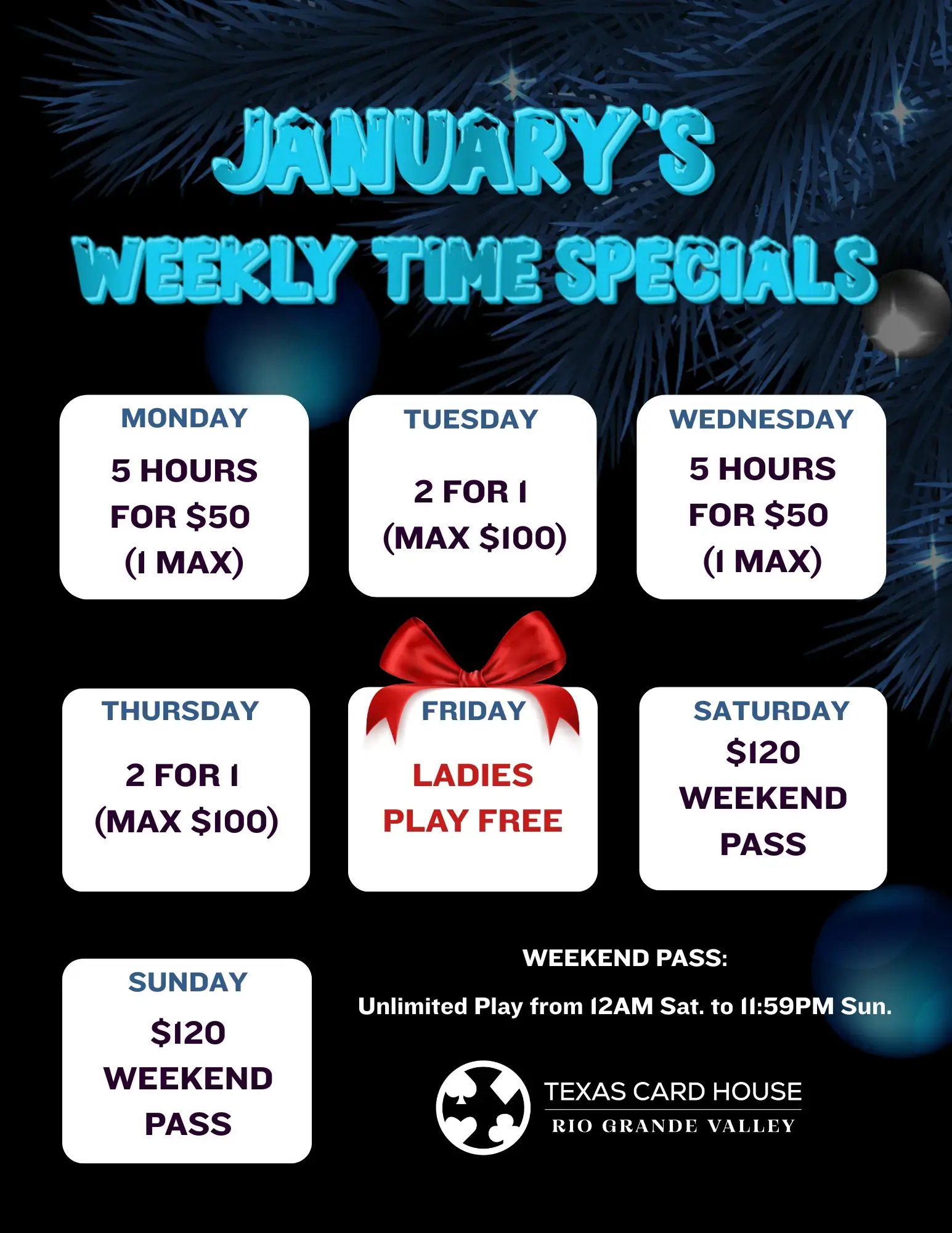 Weekly Time Promos