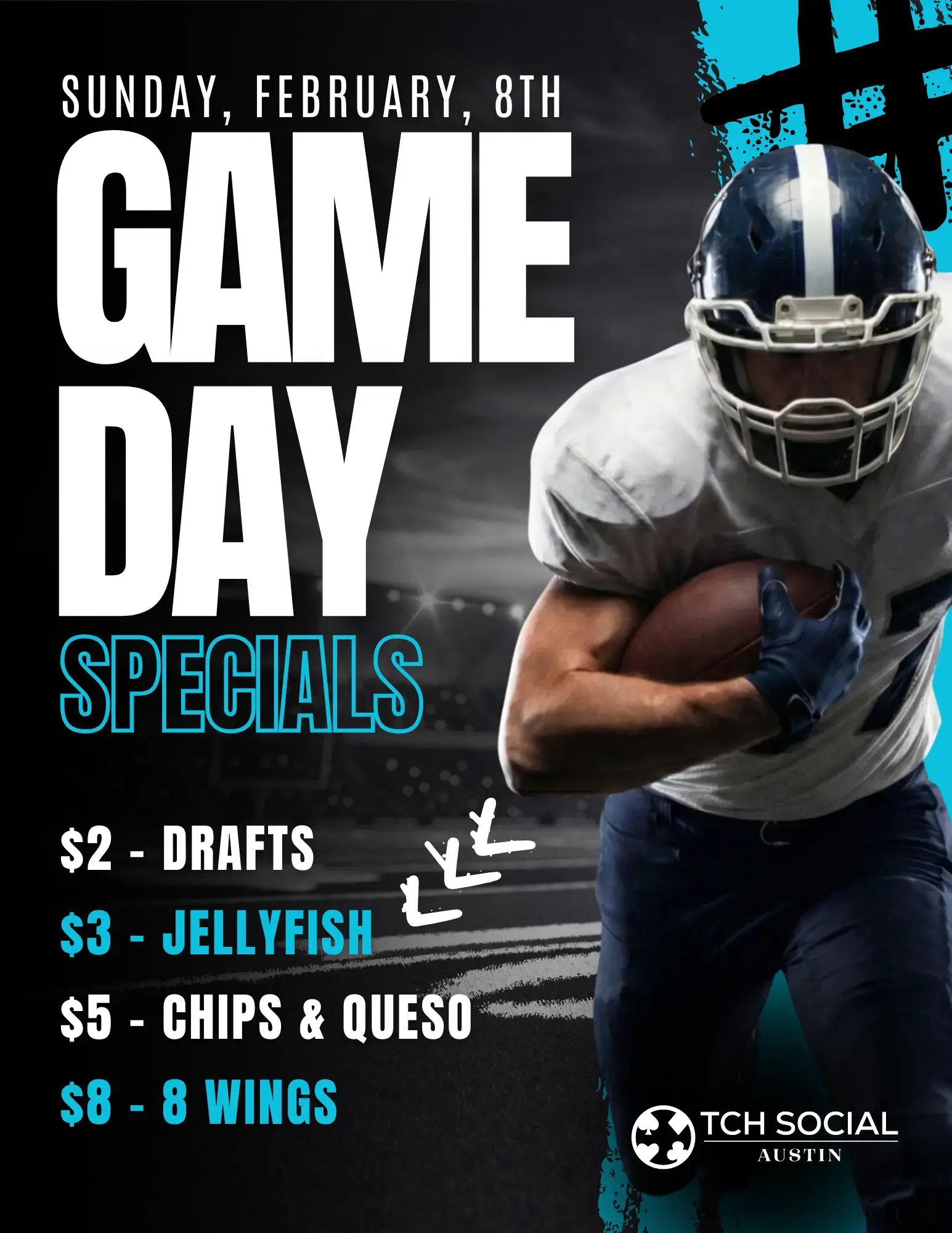 Game Day Specials