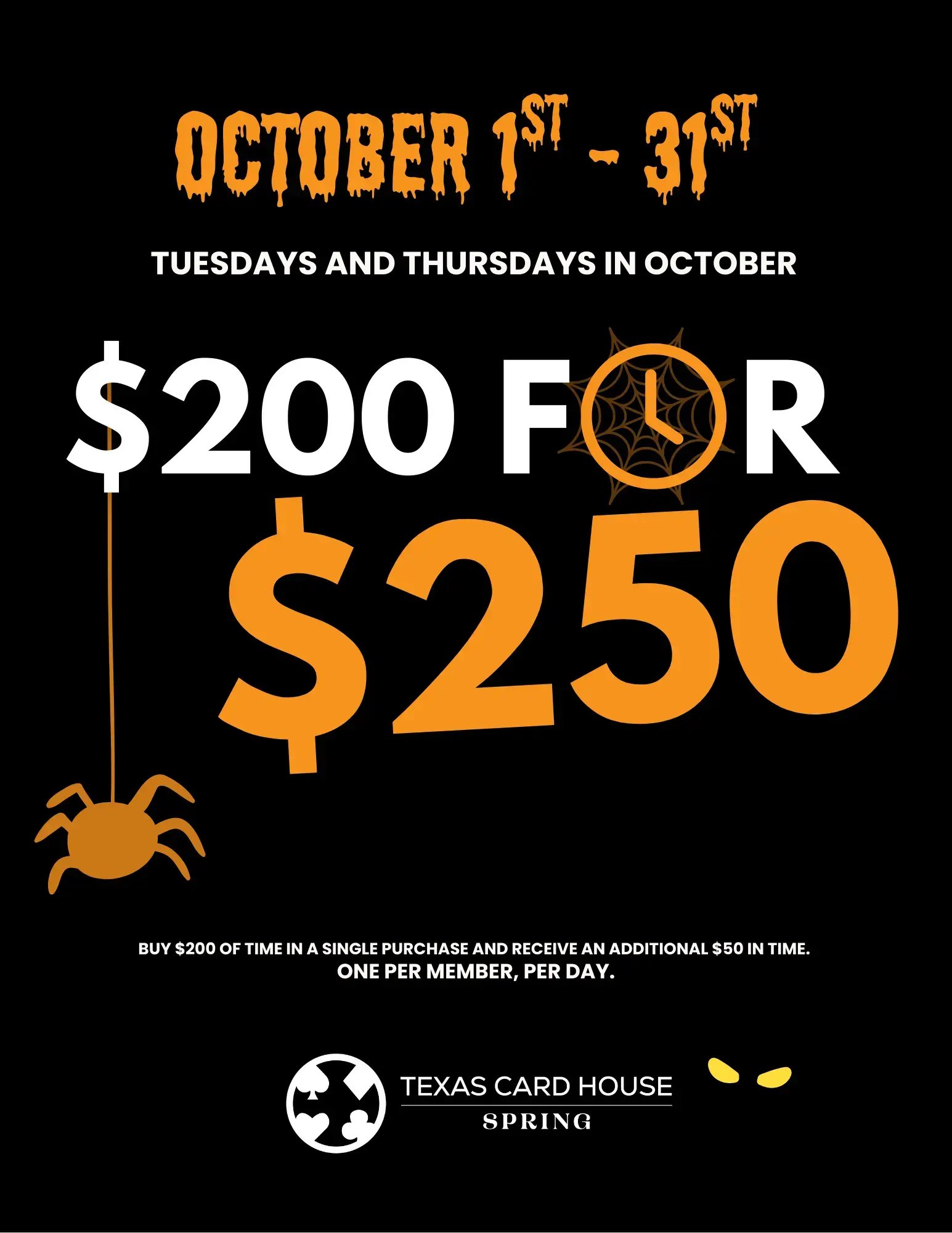Spring's $200 for $250