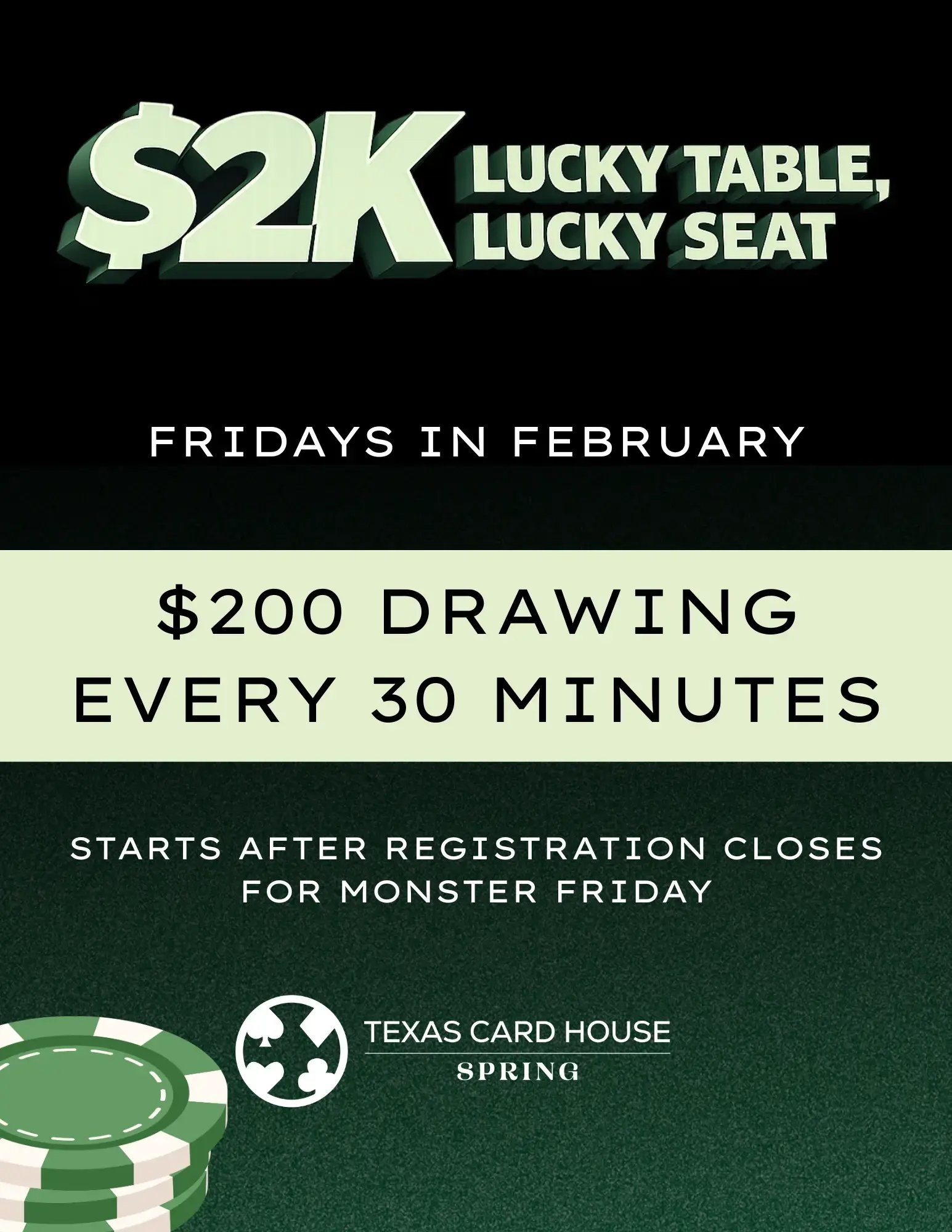 $2K Lucky Table, Lucky Seat