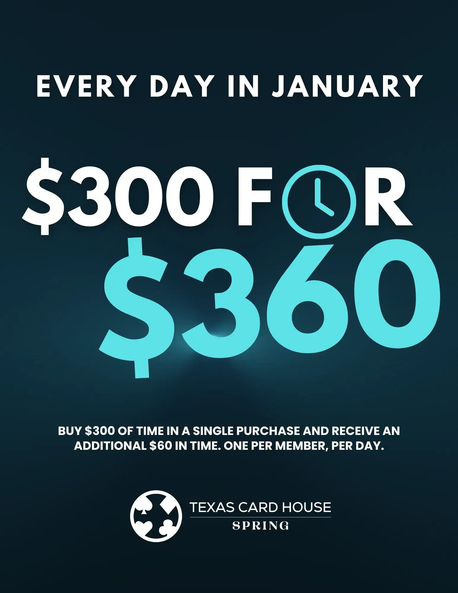 Spring's $300 for $360