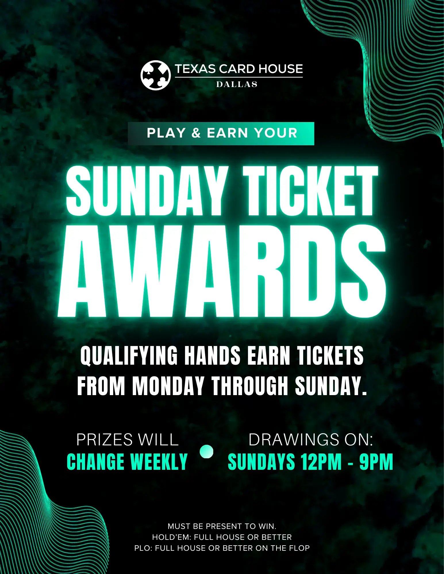Sunday Ticket Awards