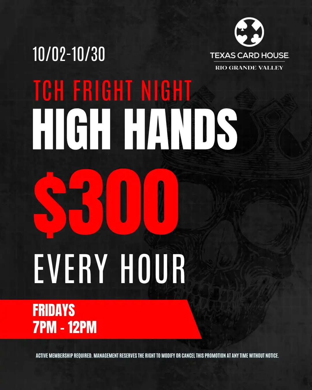 TCH Fright Night High Hands