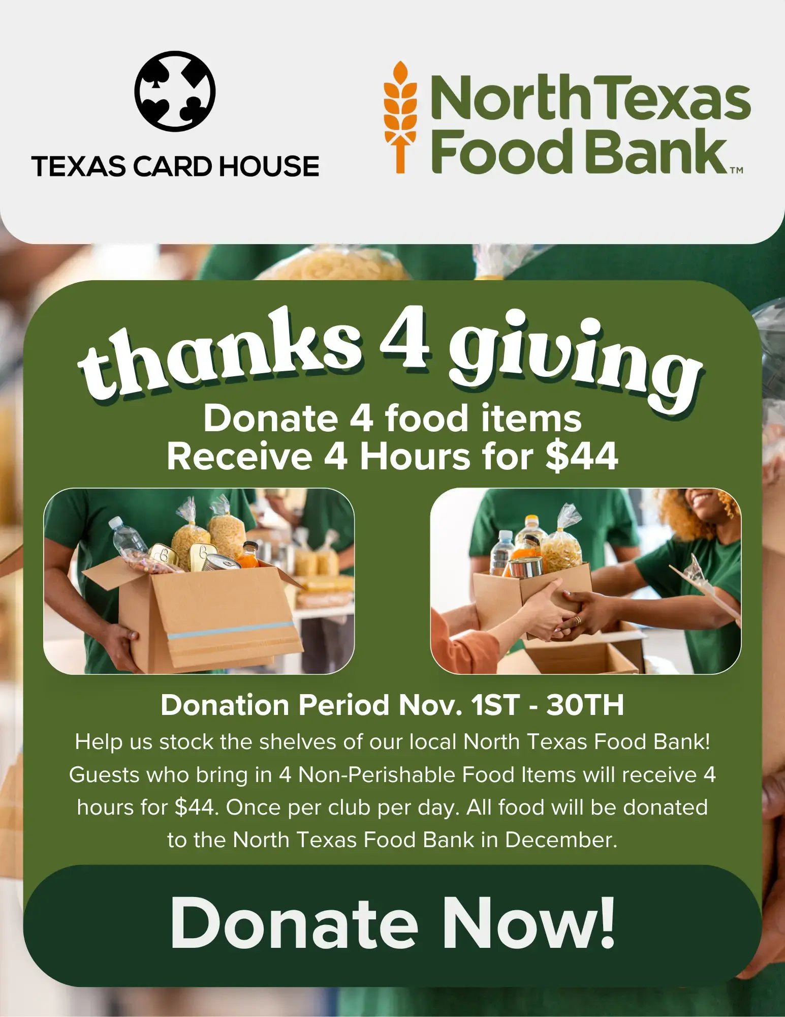 thanks 4 giving  LC & Dallas