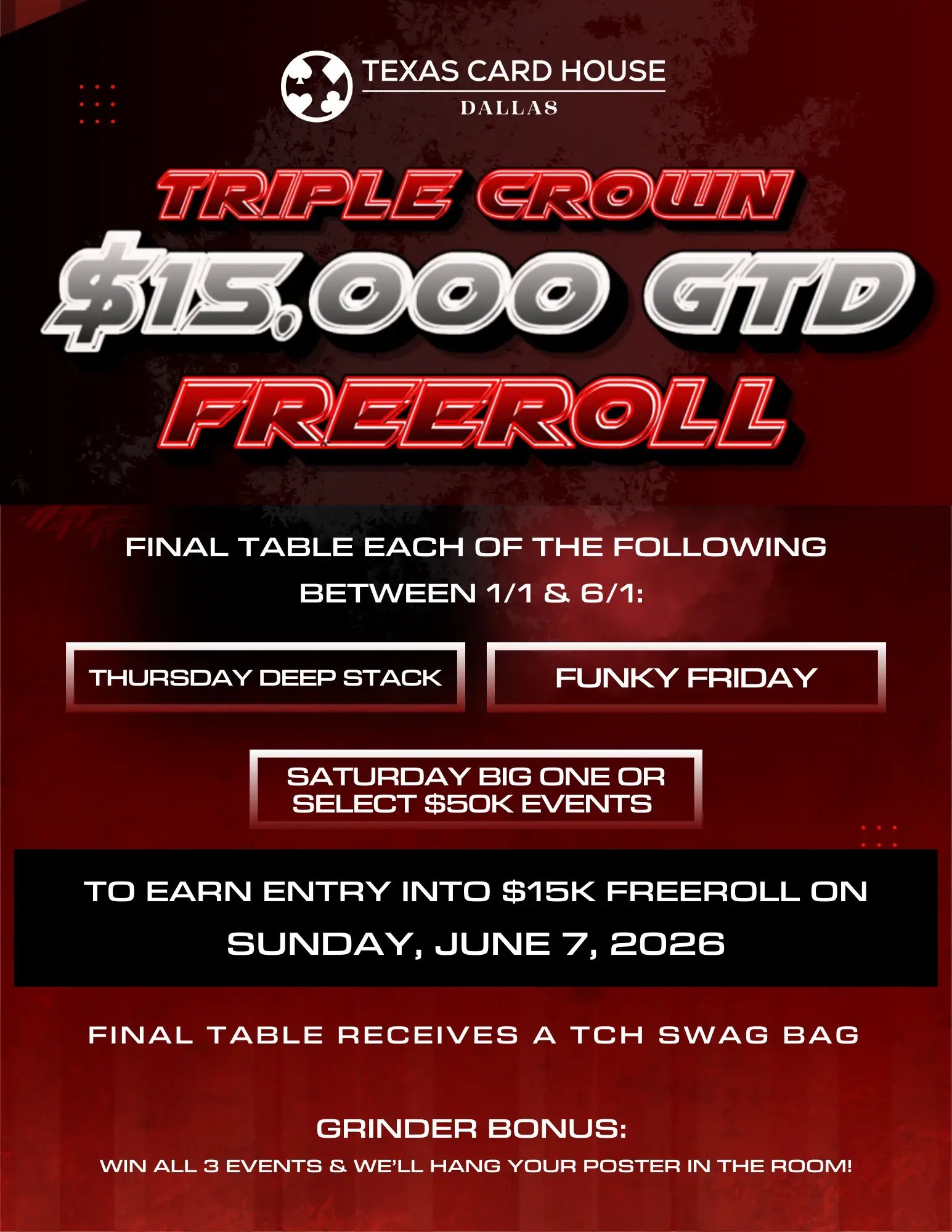 triple crown freeroll