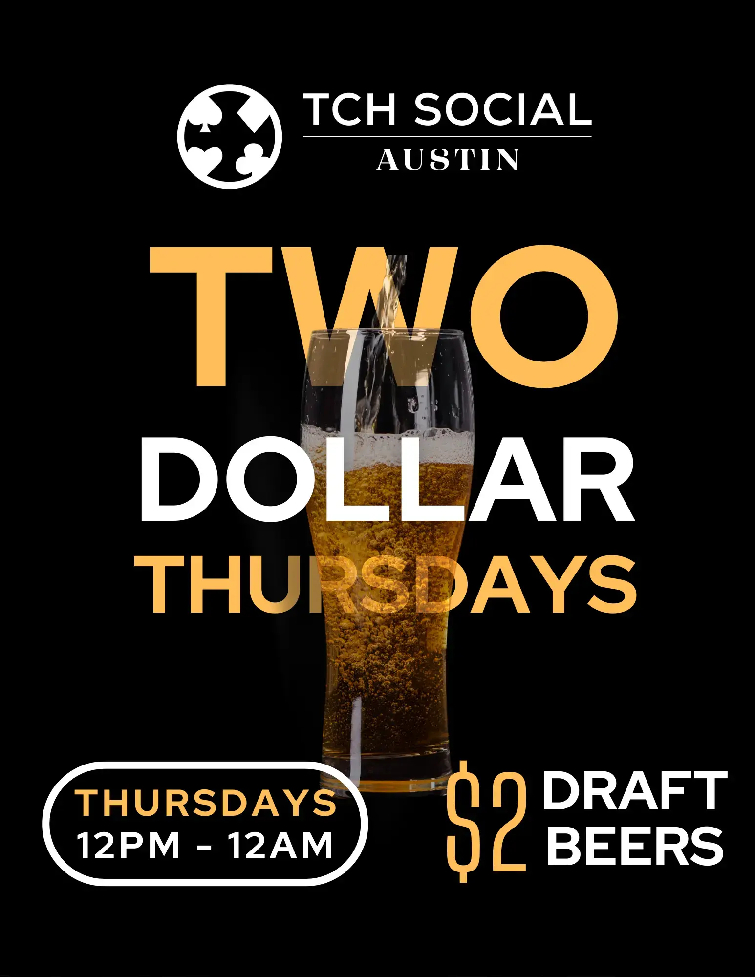 $2 Thursdays at TCH Social Austin $2 Thursdays at TCH Social Austin