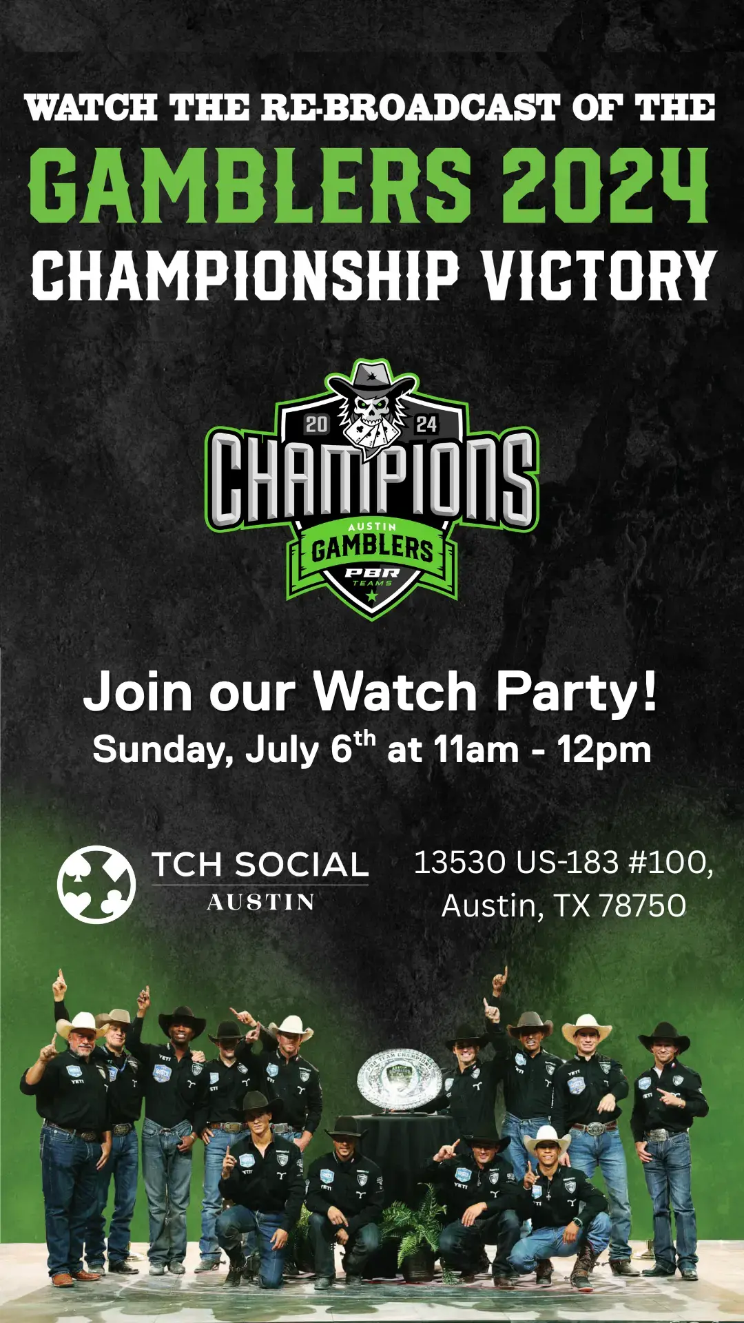 Gamblers REBROADCAST Watch Party Gamblers REBROADCAST Watch Party
