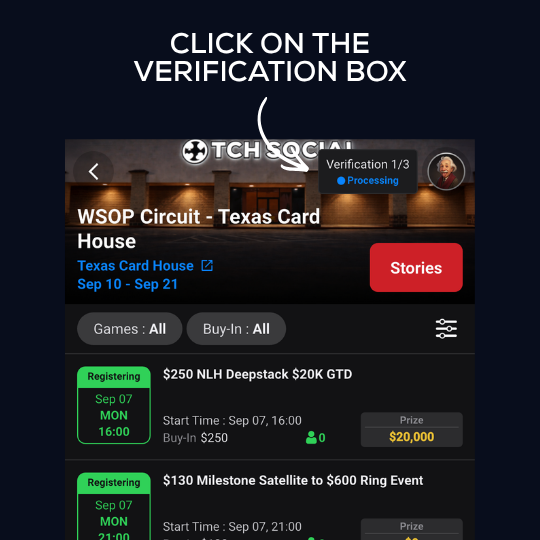 verification box